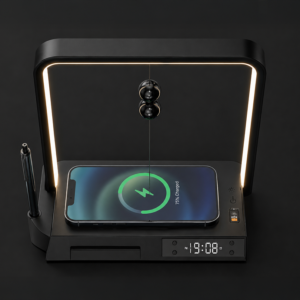 Allure wireless charger (magnetic switch lamp)
