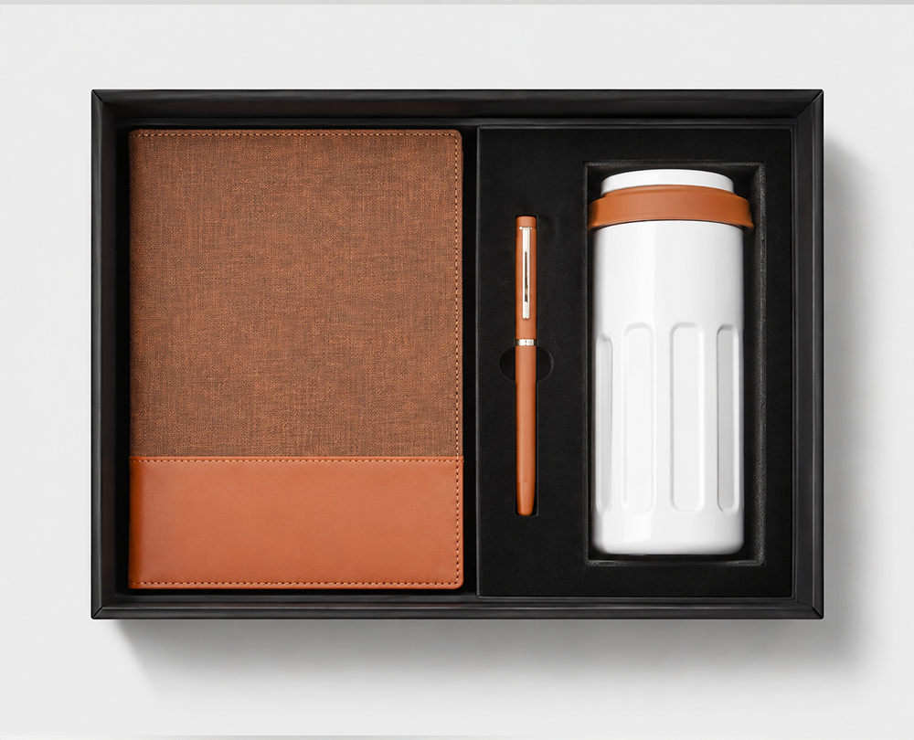 Pen, Diary, Flask